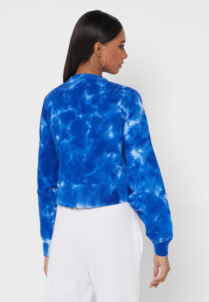 Pulovere tricotate cu gât crew Ralph Lauren pentru femei albastre Pulovere tricotate cu gât crew Ralph Lauren pentru femei albastre