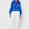 Pulovere tricotate cu gât crew Ralph Lauren pentru femei albastre Pulovere tricotate cu gât crew Ralph Lauren pentru femei albastre