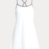 Rochie albă pentru femei Ralph Lauren Racerback Rochie albă pentru femei Ralph Lauren Racerback
