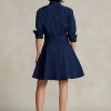 Rochie cu panouri Ralph Lauren pentru femei bleumarin Rochie cu panouri Ralph Lauren pentru femei bleumarin