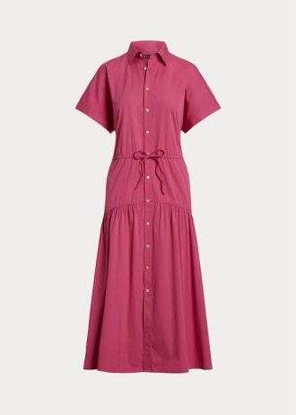 Rochie de damă Ralph Lauren cu șnur roz Rochie de damă Ralph Lauren cu șnur roz