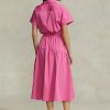 Rochie de damă Ralph Lauren cu șnur roz Rochie de damă Ralph Lauren cu șnur roz