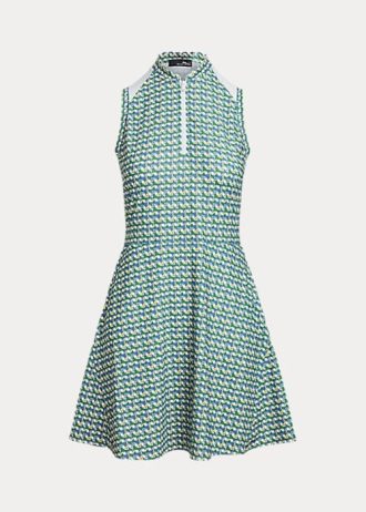 Rochie din jerse cu panouri Ralph Lauren, verde, pentru femei Rochie din jerse cu panouri Ralph Lauren, verde, pentru femei