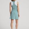 Rochie din jerse cu panouri Ralph Lauren, verde, pentru femei