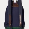 Rucsacuri din pânză pentru bărbați, cu logo-ul Ralph Lauren brodat Rucsacuri din pânză pentru bărbați, cu logo-ul Ralph Lauren brodat