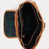 Rucsacuri maro din piele Ralph Lauren Heritage pentru bărbați Rucsacuri maro din piele Ralph Lauren Heritage pentru bărbați