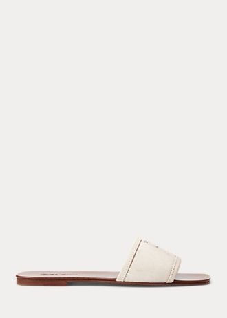 Sandale de damă Ralph Lauren Andela din piele de căprioară de vițel Sandale de damă Ralph Lauren Andela din piele de căprioară de vițel