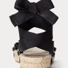 Sandale negre Ralph Lauren pentru damă Sandale negre Ralph Lauren pentru damă