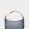 Sunset Indigo Wash/Lauren Genți de umăr Kassie mici din denim spălat Ralph Lauren Sunset Indigo Wash/Lauren Genți de umăr Kassie mici din denim spălat Ralph Lauren