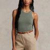 Tancuri verzi din cașmir Ralph Lauren pentru damă Tancuri verzi din cașmir Ralph Lauren pentru damă