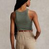 Tancuri verzi din cașmir Ralph Lauren pentru damă Tancuri verzi din cașmir Ralph Lauren pentru damă