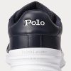 Tenisi din piele Ralph Lauren Heritage Court II pentru bărbați bleumarin/alb Tenisi din piele Ralph Lauren Heritage Court II pentru bărbați bleumarin/alb