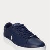 Tenisi din piele Ralph Lauren Wilton pentru bărbați bleumarin/alb Tenisi din piele Ralph Lauren Wilton pentru bărbați bleumarin/alb