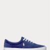 Tenisi din velur Ralph Lauren Keaton pentru bărbați Royal Navy Tenisi din velur Ralph Lauren Keaton pentru bărbați Royal Navy