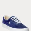 Tenisi din velur Ralph Lauren Keaton pentru bărbați Royal Navy Tenisi din velur Ralph Lauren Keaton pentru bărbați Royal Navy