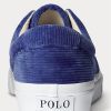 Tenisi din velur Ralph Lauren Keaton pentru bărbați Royal Navy Tenisi din velur Ralph Lauren Keaton pentru bărbați Royal Navy