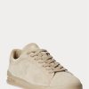 Tenisi kaki Ralph Lauren Heritage Court II din piele intoarsa pentru barbati Tenisi kaki Ralph Lauren Heritage Court II din piele intoarsa pentru barbati