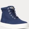 Tenisi înalți Ralph Lauren Bryn pentru femei bleumarin Tenisi înalți Ralph Lauren Bryn pentru femei bleumarin