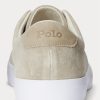 Tenisi Ralph Lauren Longwood din piele intoarsa pentru barbati kaki Tenisi Ralph Lauren Longwood din piele intoarsa pentru barbati kaki