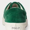 Tenisi verzi din velur Ralph Lauren Keaton pentru bărbați Tenisi verzi din velur Ralph Lauren Keaton pentru bărbați