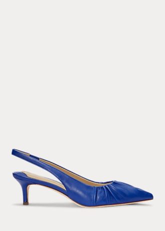 Tocuri Ralph Lauren Lolah Nappa de damă din bleumarin Tocuri Ralph Lauren Lolah Nappa de damă din bleumarin