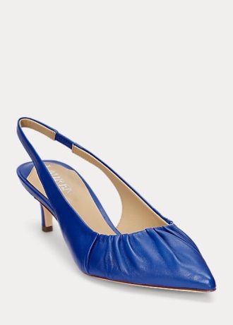 Tocuri Ralph Lauren Lolah Nappa de damă din bleumarin Tocuri Ralph Lauren Lolah Nappa de damă din bleumarin
