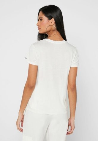 Topuri albe cu gât rotund pentru femei Ralph Lauren