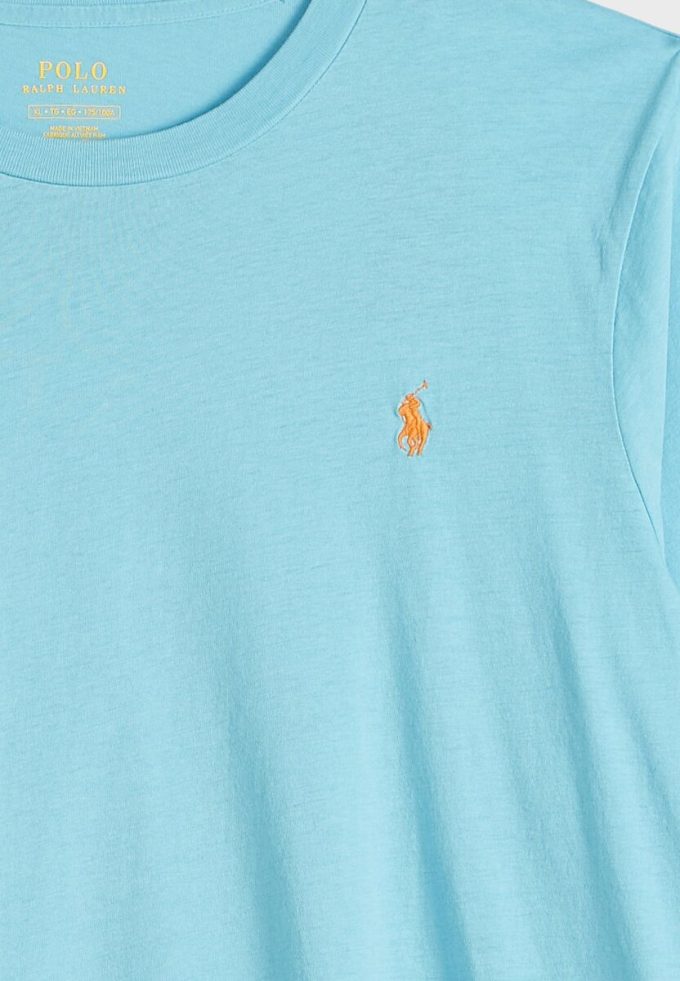 Tricouri albastre Ralph Lauren pentru damă Tricouri albastre Ralph Lauren pentru damă