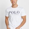 Tricouri albe cu logo Ralph Lauren pentru bărbați Tricouri albe cu logo Ralph Lauren pentru bărbați