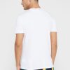 Tricouri albe cu logo Ralph Lauren pentru bărbați