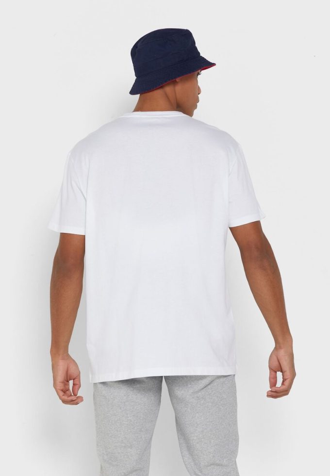 Tricouri albe cu logo Ralph Lauren pentru bărbați