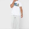 Tricouri albe cu logo Ralph Lauren pentru bărbați Tricouri albe cu logo Ralph Lauren pentru bărbați