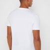 Tricouri albe din bumbac Ralph Lauren personalizate pentru bărbați Tricouri albe din bumbac Ralph Lauren personalizate pentru bărbați