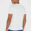 Tricouri albe pentru bărbați, Ralph Lauren, cu logo pe piept, cu gât crew Tricouri albe pentru bărbați, Ralph Lauren, cu logo pe piept, cu gât crew