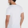 Tricouri albe pentru bărbați Ralph Lauren Essential cu gât crew Tricouri albe pentru bărbați Ralph Lauren Essential cu gât crew