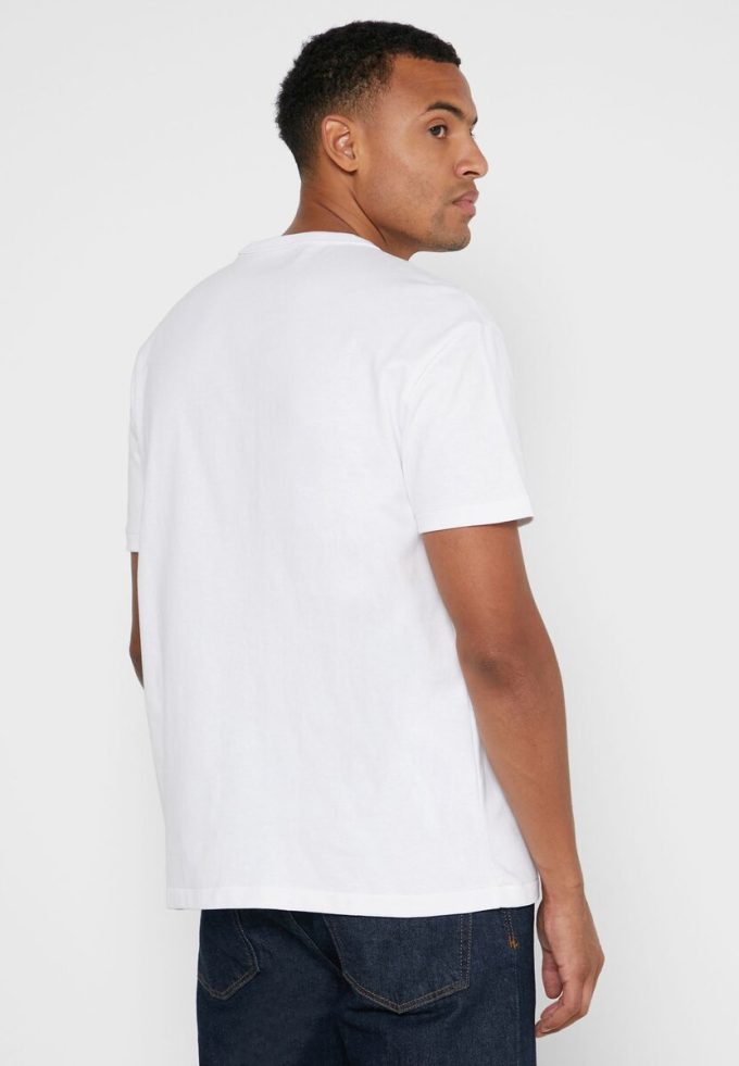 Tricouri albe pentru bărbați Ralph Lauren Essential cu gât crew Tricouri albe pentru bărbați Ralph Lauren Essential cu gât crew