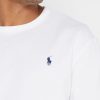 Tricouri albe pentru bărbați Ralph Lauren Essential cu gât crew Tricouri albe pentru bărbați Ralph Lauren Essential cu gât crew