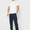 Tricouri albe pentru bărbați Ralph Lauren Essential cu gât crew