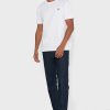 Tricouri albe pentru bărbați Ralph Lauren Essential cu gât crew Tricouri albe pentru bărbați Ralph Lauren Essential cu gât crew
