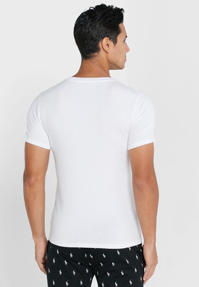 Tricouri albe Ralph Lauren pentru bărbați Tricouri albe Ralph Lauren pentru bărbați