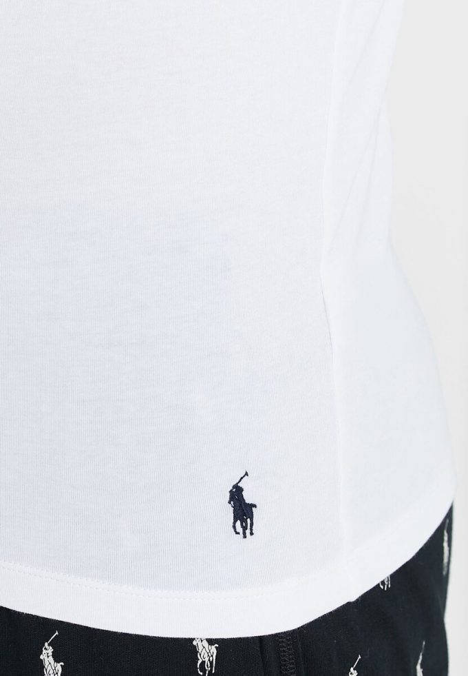 Tricouri albe Ralph Lauren pentru bărbați Tricouri albe Ralph Lauren pentru bărbați