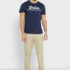 Tricouri cu logo Ralph Lauren pentru bărbați bleumarin Tricouri cu logo Ralph Lauren pentru bărbați bleumarin