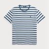 Tricouri din jerseu cu dungi Ralph Lauren pentru bărbați, de culoare clasică