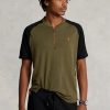 Tricouri din jerseu de performanță pentru bărbați, Ralph Lauren, personalizate, slim fit Tricouri din jerseu de performanță pentru bărbați, Ralph Lauren, personalizate, slim fit