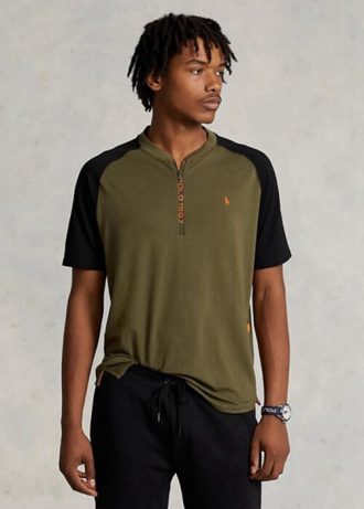 Tricouri din jerseu de performanță pentru bărbați, Ralph Lauren, personalizate, slim fit Tricouri din jerseu de performanță pentru bărbați, Ralph Lauren, personalizate, slim fit