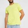 Tricouri galbene pentru bărbați Ralph Lauren Essential cu gât crew Tricouri galbene pentru bărbați Ralph Lauren Essential cu gât crew