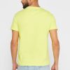 Tricouri galbene pentru bărbați Ralph Lauren Essential cu gât crew Tricouri galbene pentru bărbați Ralph Lauren Essential cu gât crew