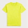 Tricouri galbene pentru bărbați Ralph Lauren, personalizate, slim cu gât crew, pentru bărbați Tricouri galbene pentru bărbați Ralph Lauren, personalizate, slim cu gât crew, pentru bărbați