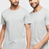Tricouri gri Ralph Lauren pentru bărbați, pachet de 3 asortate, cu gât crew