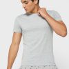 Tricouri gri Ralph Lauren pentru bărbați, pachet de 3 asortate, cu gât crew